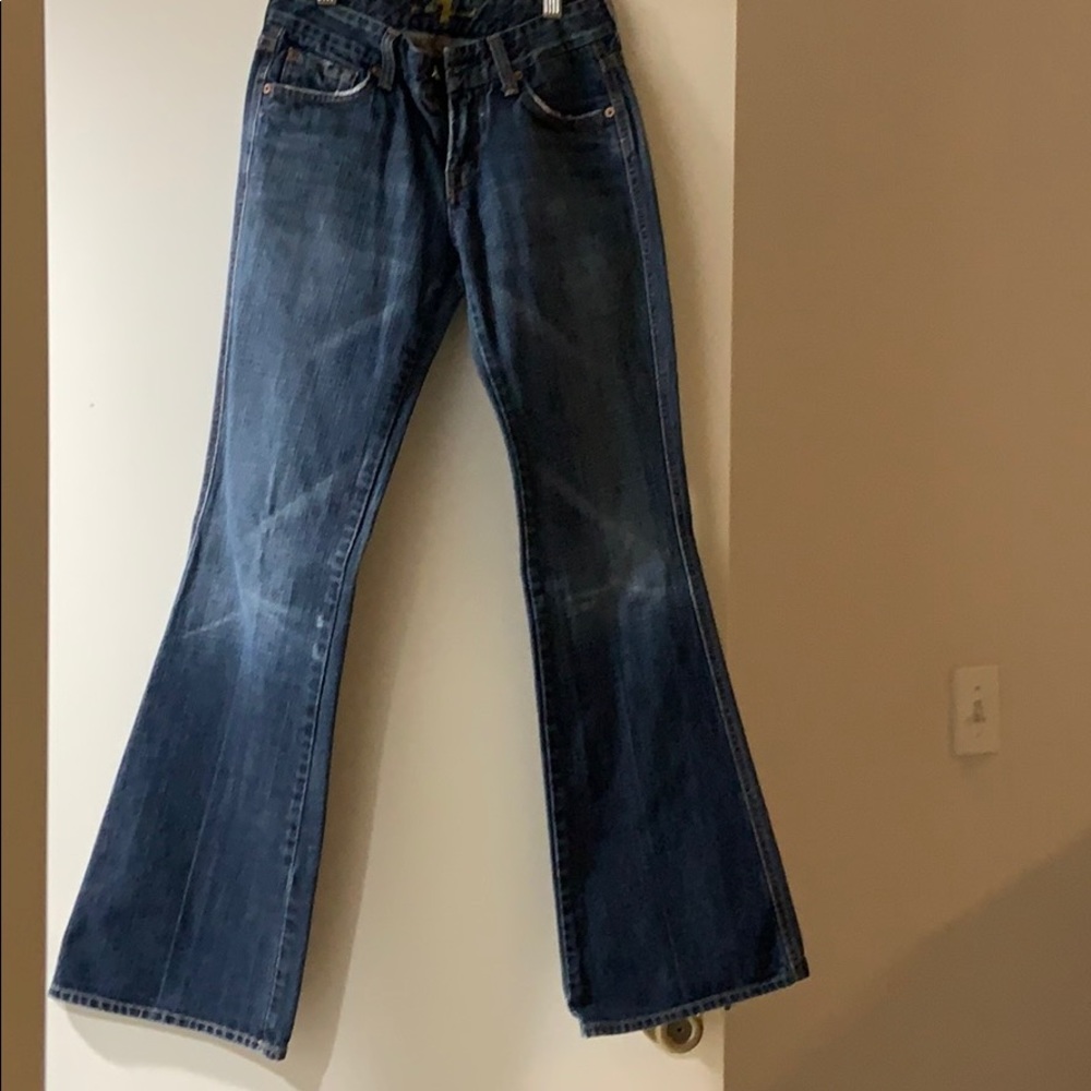 Seven wide leg jeans